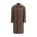 Brown Viscose Coat