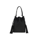 Black Calf Leather Bos Taurus Shoulder Bag