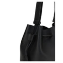 Black Calf Leather Bos Taurus Shoulder Bag