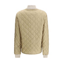 Beige Polyamide Bomber