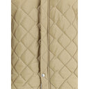 Beige Polyamide Bomber