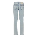 Blue Cotton Skinny Jeans