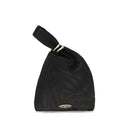 Black Silk Clutch Bag