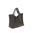 Bicolor Calf Leather Bos Taurus Shoulder Bag