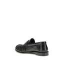 Black Lamb Ovis Aries Aries Slip-On Loafers