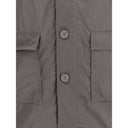 Brown Polyester Trench Coat