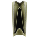 Green Leather Wallet
