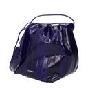Purple Leather Shoulder Bag