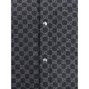 Chaqueta de lana con monograma GG en todo el diseño