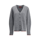 Gray Wool Cardigan