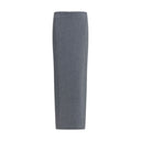 Gray Fleece Wool Long Skirt