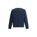 Blue Cotton Sweatshirt
