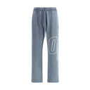 Blue Cotton Joggers (Workout Pants)