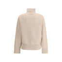 Beige Wool Turtleneck