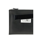 Black Calf Leather Bos Taurus Clutch Bag
