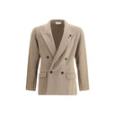 Brown Fleece Wool Jackets And Coat