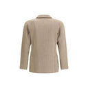 Brown Fleece Wool Jackets And Coat