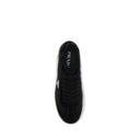 Black Polyamide Low Top Sneakers