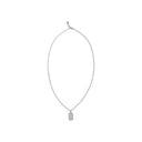 Серебряное латунное ожерелье