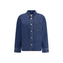 Blue Cotton Denim Jacket