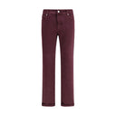 Multicolor Cotton Slim Fit Jeans