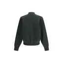 Bicolor Fleece Wool Cardigan