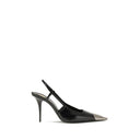 Black Calf Leather Bos Taurus High Heel Pumps