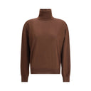 Brown Cashmere Turtleneck