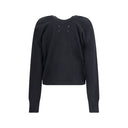Black Wool Sweatshirt