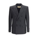 Black Polyester Coat
