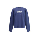 Blue Wool Sweatshirt