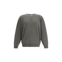 Black Fleece Wool Sweatshirt