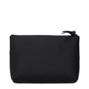 Black Satin Clutch Bag