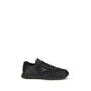 Black Recycled Polyamide Athletic Sneakers