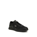 Black Recycled Polyamide Athletic Sneakers