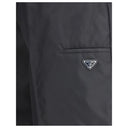 Black Recycled Polyamide Bermuda Shorts