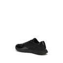Black Recycled Polyamide Athletic Sneakers