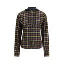 Brown Cotton Pattern Shirt