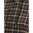 Brown Cotton Pattern Shirt