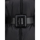 Chaquetas y abrigo negros de poliamida