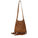 Brown Leather Crossbody Bag