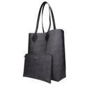 Black Leather Shoulder Bag