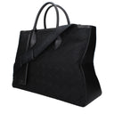 Black Fabric Handbag