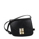 Black Leather Crossbody Bag