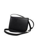 Black Leather Crossbody Bag