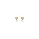 Gold Metal Earrings