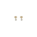 Gold Metal Earrings