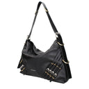 Black Leather Shoulder Bag