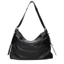 Black Leather Shoulder Bag