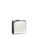 Silver Calf Leather Bos Taurus Wallet